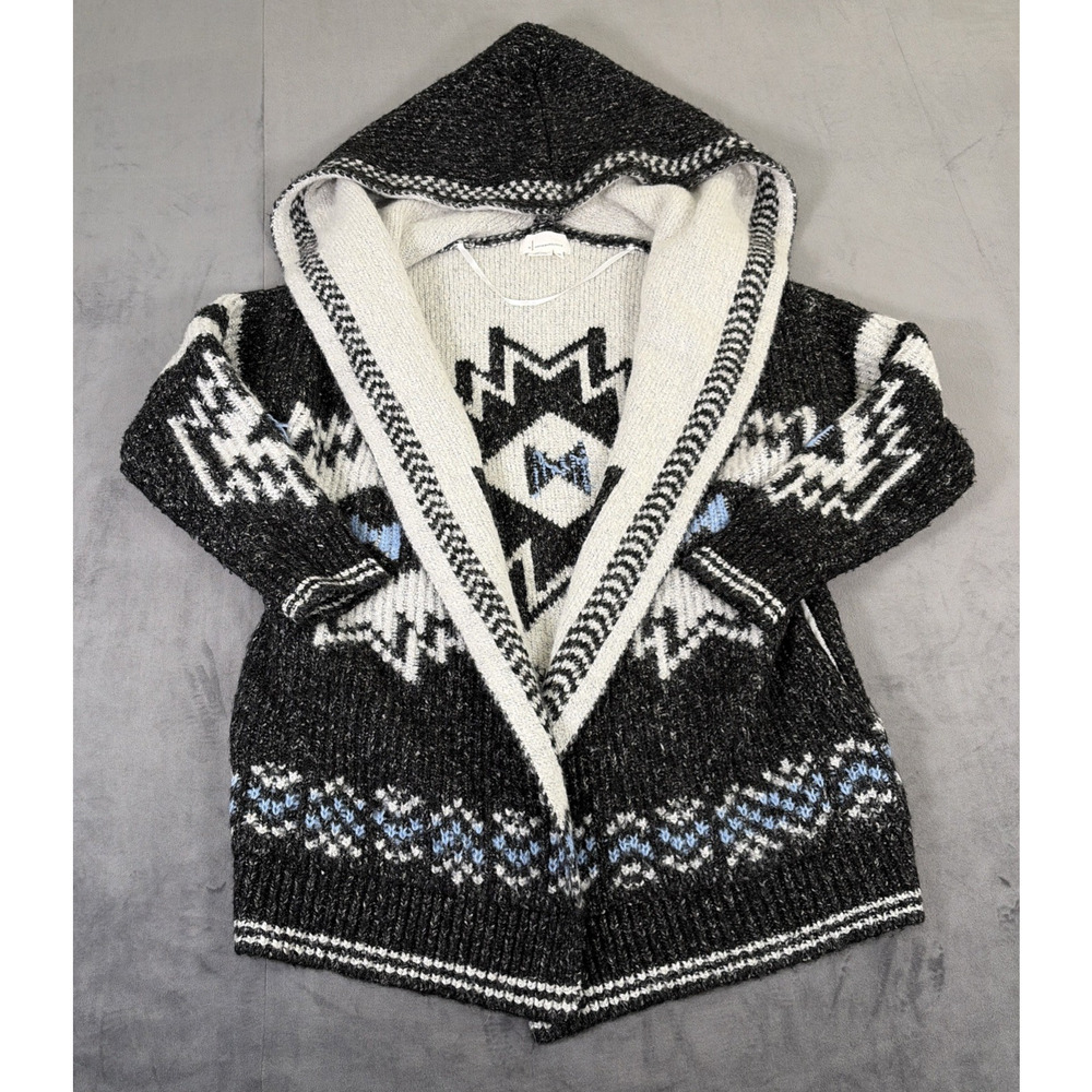 by | Anthropologie Open Cardigan Aztec Southwestern Coastal Cowgirl Boho Sz XSP - Picture 1 of 10